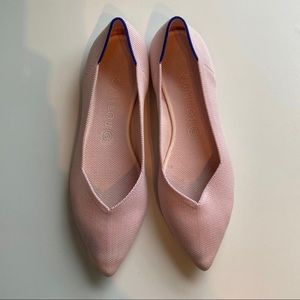 Rothy’s pointed toe ballet flats
